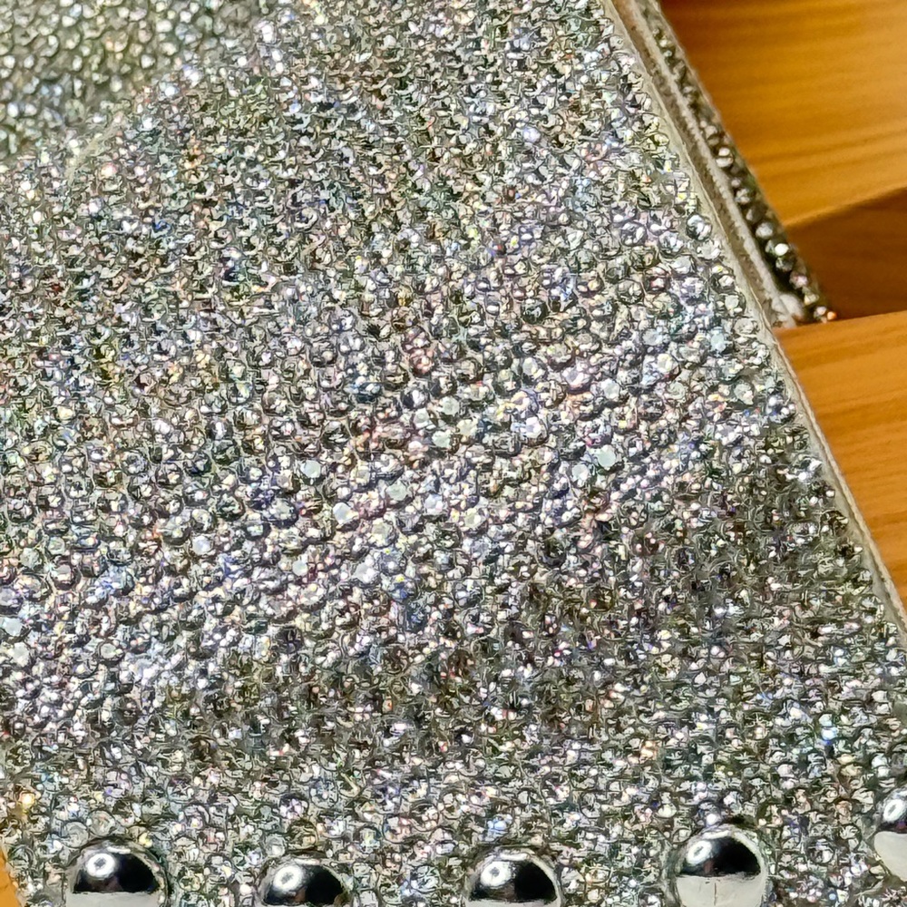 JESSICA SIMPSON JS-REXILE SILVER SHIMMER SAND SANDALS SIZE 6.5 M - NEW - Picture 7 of 11